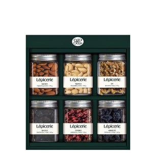 [롯데백화점] 리치팜너트 롯데 견과햄퍼 6종A(30개이상구매가능) 1/20일부터 순차출고가능 LE1220765079