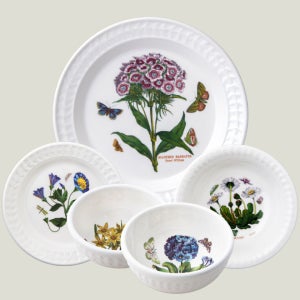 [포트메리온] 보타닉 가든 엠보스드 1인 디너세트 5p