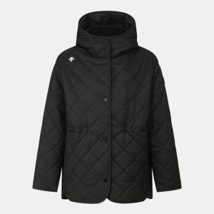 데상트 우먼스 퀼팅 롱 패딩 자켓 Sr122pkt12