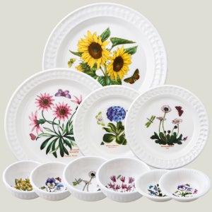 [포트메리온] 보타닉 가든 엠보스드 2인 디너세트 10p