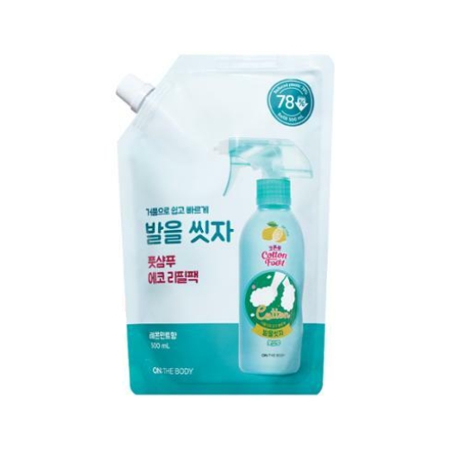 온더바디 발을씻자 레몬 510ml+레몬향 리필 500ml 2개 (12,930원) (무료)