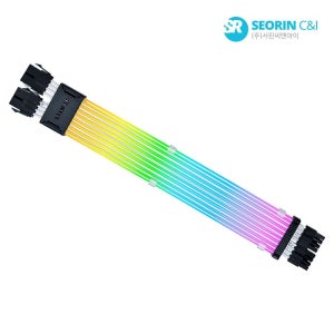 리안리 [서린공식] 리안리 STRIMER WIRELESS CPU 2x8핀 케이블 (PW8-1W-CPU, 0.26m) 컨트롤러 미포함
