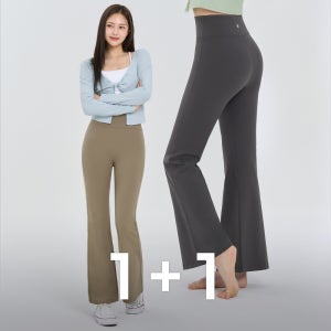 익스트림프로 스포츠 부츠컷 여성 팬츠 1+1 바지