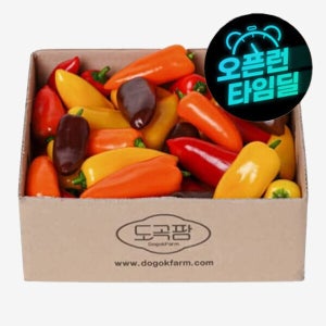 우체국쇼핑 (신선집중) 화순 도곡팜 미니 파프리카 1.2kg (벌크포장)