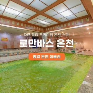 [경기] 로만바스 평일 온천 이용권(26/1/2~26/3/31)