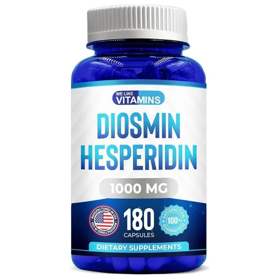 We Like Vitamins <b>위라이크비타민</b> 디오스민 헤스페리딘 1000mg 캡슐 180정