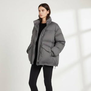 미우미우 스틸그레이 퐁제 구스 다운 자켓 PD59502793 25FW ML1110 158A F0276 1616206 150211460