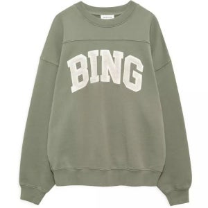 애니빙 트렌튼 스웻셔츠 올리브 여성 워시드 Womens Trenton Sweatshirt Washed Olive 66317915 150221943