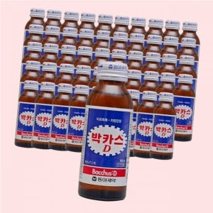 동아제약 박카스 D 디 100ml 50병 바카스 자양강장 피로회복 건강음료 4454346
