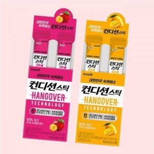 컨디션스틱 숙취해소개선 자두맛 30개 + 망고맛 20개 인체적용시험완료 4455655