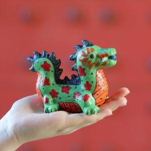 12지 용 연두 , 장미경작가, 꼭두도예 장미경