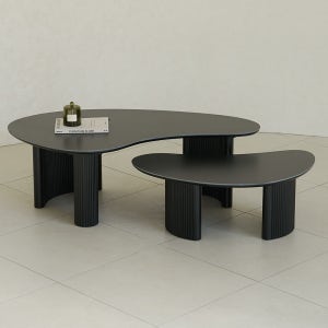 [썸앤데코] 페블 세라믹 소파테이블