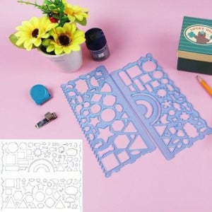 고품질 학생 학용품 모형자 모양자 세트 2P (WFJ0OR6)