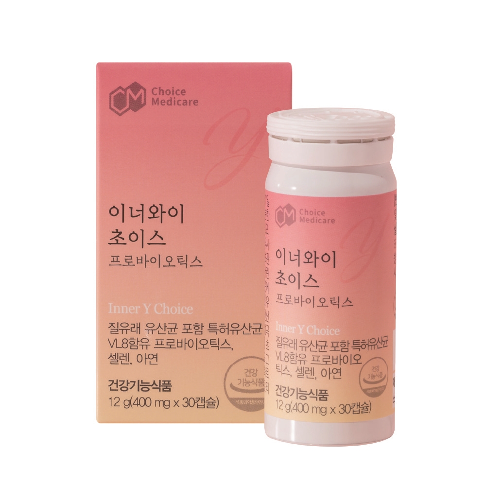 이너와이 초이스 400mg x 30캡슐, 2개