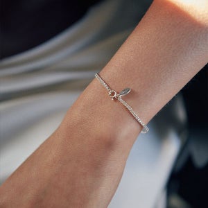 [베흐트] [10차 리오더][925 silver] Huit.silver.86 / fin anse dew bracelet (silver)