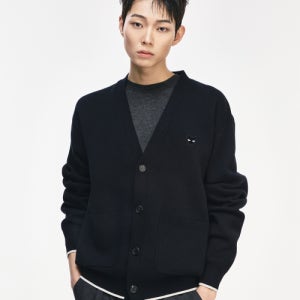 [지제로 송지오] 지제로 팬서 가디건 블랙 SI2KT806BK SI2KT806BK