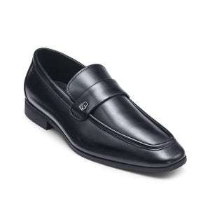 칼라거펠트 가죽 슬립온 로퍼 슬립 사이드 LEATHER BANDED SLIP ON LOAFER WITH SIDE KARL 23376888 Black 150230078