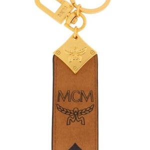 엠씨엠 로고 프린트 키링 코냑 MXZESTA03CO0 COGNAC TP934777343