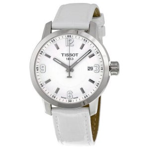 티쏘 쿼츠 실버 다이얼 남여공용 시계 PRC 200 Quartz Silver Dial Unisex Watch T0554101601700 T055 410 16 017 00