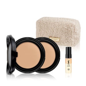 [롯데백화점] 입생로랑 [1월/롯데단독] 메쉬 핑크 쿠션 리필 듀오 세트(+세럼 7ml+시어링 파우치) LE1218319014