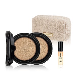 [롯데백화점] 입생로랑 [1월/롯데단독] 엉크르 드 뽀 쿠션 리필 듀오 세트(+세럼 7ml+시어링 파우치) LE1217399068