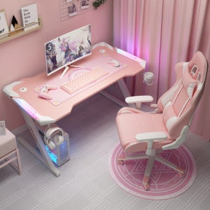 [아이니샵] PC방 게이밍 컴퓨터 책상세트 의자포함