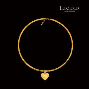 24K 에뚜왈하트 목걸이