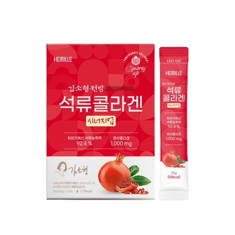 김소형원방 석류<b>콜라겐 시너지</b>업 30포, 1개