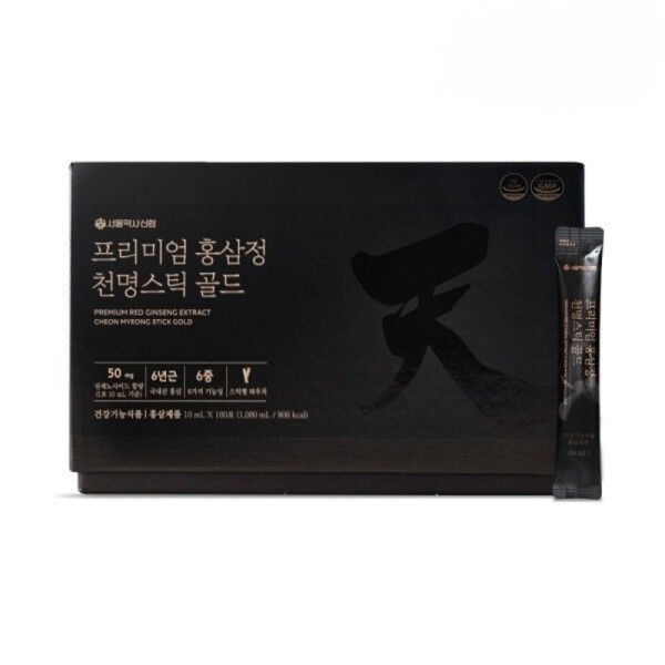 프리미엄 홍삼정 천명스틱 골드 10ml x 100포, 1개