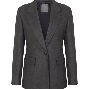 슬림핏 싱글 자켓-P1F41WJK930