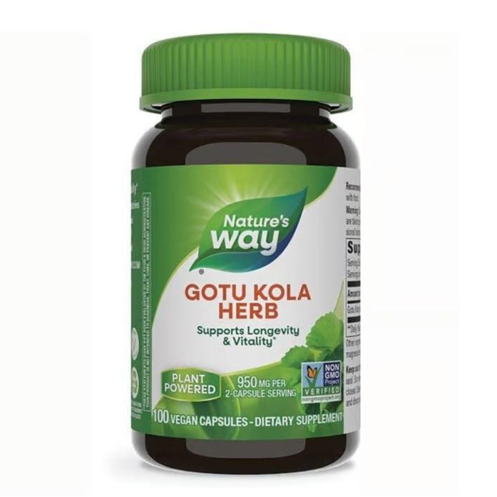 네이쳐스웨이 고투 쿨라 허브 950mg 베지테리안 캡슐  100정  1개