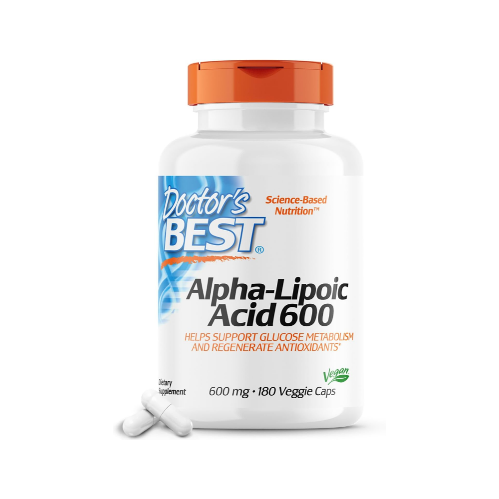 Doctors Best 알파리포산 600mg 180캡슐 1개 180정