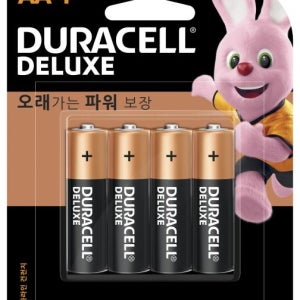 듀라셀 디럭스 알카라인건전지 AA(LR06) / 4개입