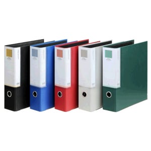 문화 A4 합지 3공 D링 바인더 7cm 회색 B849A-7 이코노웹