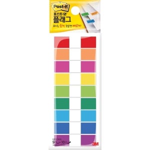 3M 포스트잇 플래그 683-9KN (10매x9색)