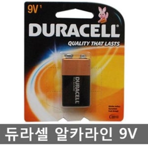 듀라셀 알카라인건전지 9V(6LR61/FC-1) / 1개입