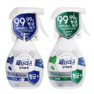 페브리즈 섬유탈취제 항균플러스 산뜻한향 370mlx2개묶음