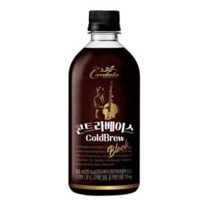 칸타타 콘트라베이스 콜드브루 블랙 500mlx6개입/pac