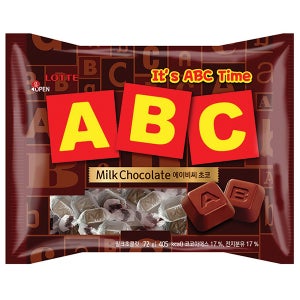 아이마켓 롯데 ABC초코렛 72g