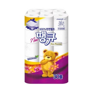 수목제지 트루마리 땡큐 3겹 롤화장지 30Mx30롤 x 2PAC
