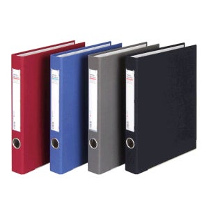 문화 A4 웹 3공 D링 바인더 3cm 흑색 B948-7