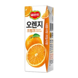 롯데델몬트 드링크오렌지 190mlx32개입/box