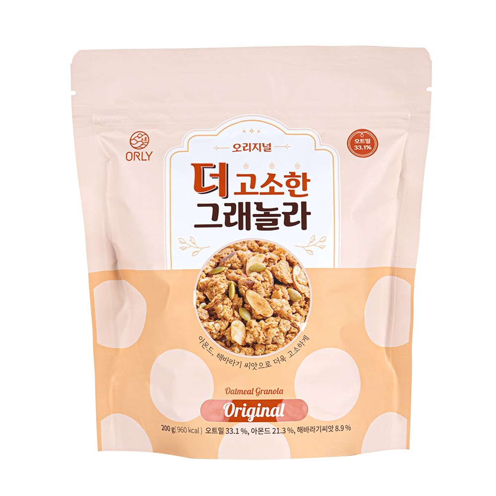 올리(ORLY) 더 고소한 그래놀라 성분 분석