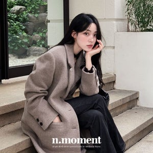 내일도착 롱코트 [💥이번주까지 반짝파격특가💥][울100%프리미엄][울코트/겨울코트/롱코트/겨울아우터][MADE]라헨느싱글울롱코트 - 2color