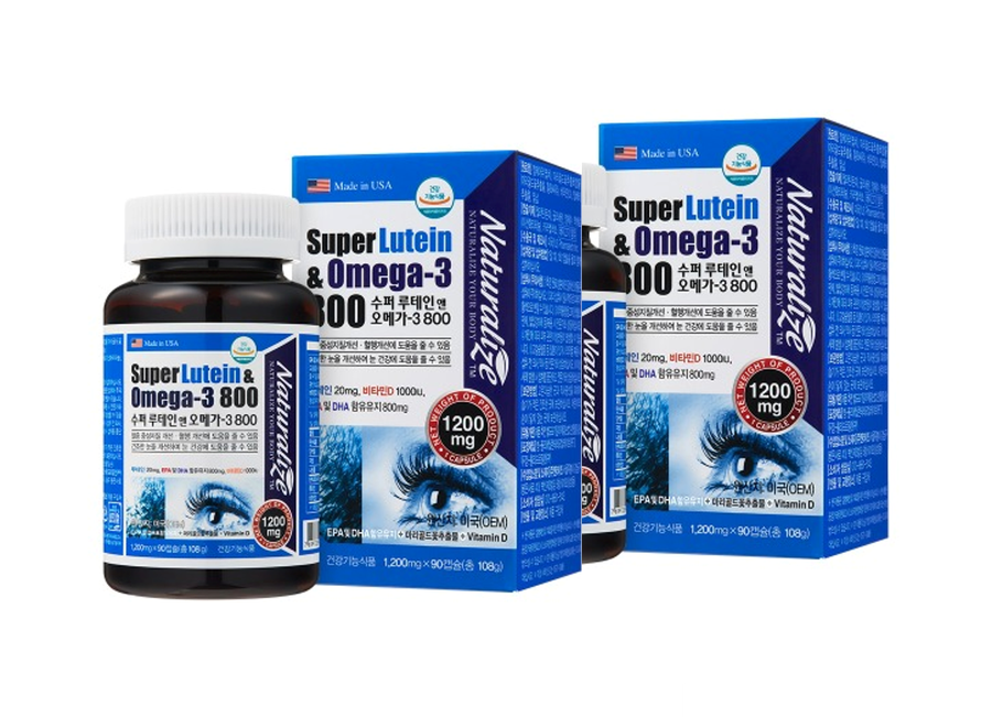 수퍼 루테인 앤 오메가-3 800