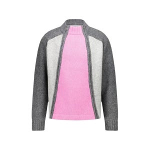 지엠비에이치 가산 지퍼 컬러 블록 스웨터 PELAPREN132LIM TP448071323