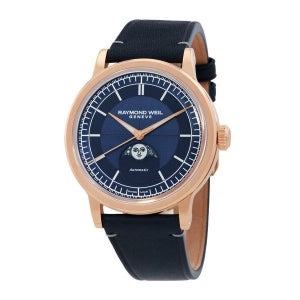 레이몬드웨일 블루다이얼 남성 시계 자동 1414633 레이몬드 웨일 Millesime 오토매틱 청판 2945 PC5 50001 150306517