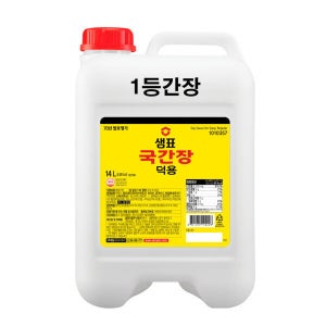 샘표 샘표 국간장 덕용 14L X 1통 말통 국간장