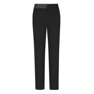 [팬텀] 여성 허리 배색 포인트 팬츠 221B1PT353_BK