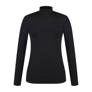 [팬텀] 여성 프린트 포인트 베이직 베이스레이어 222B1TI953_BK